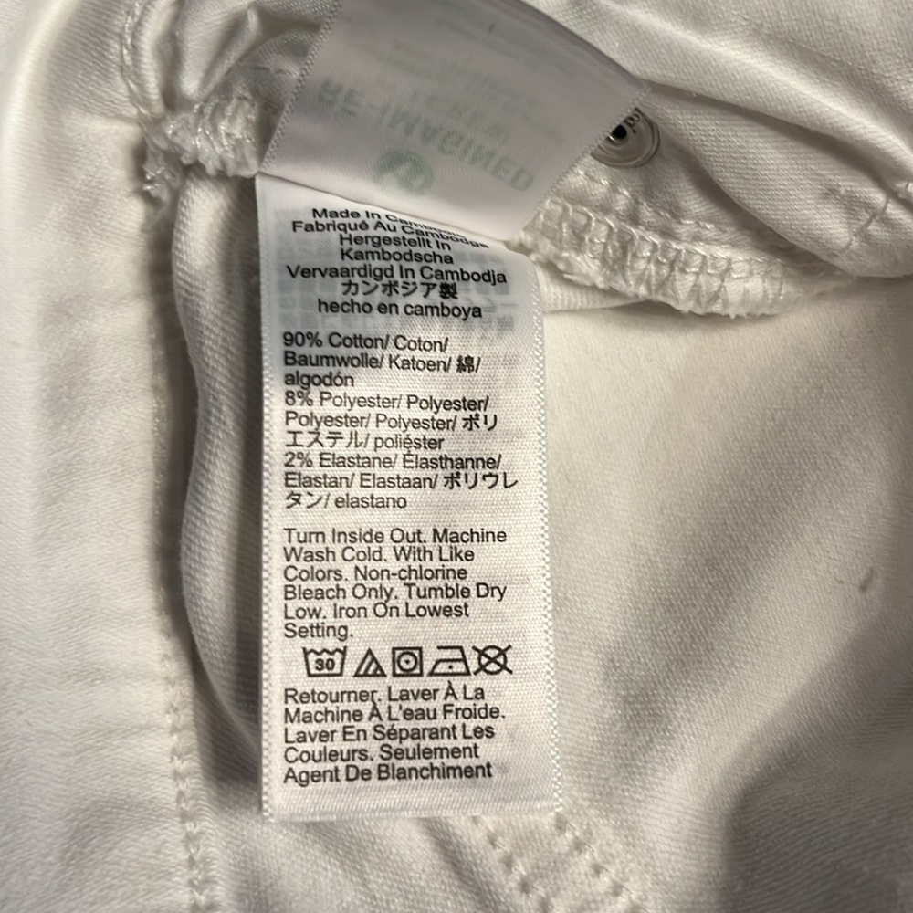 J Crew White Jeans - Picture 7 of 11